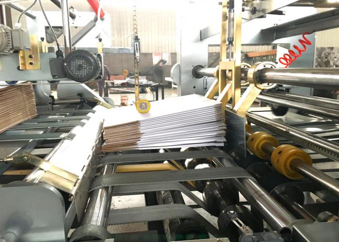 Fully Automatic Carton Water ink Printing Slotting Die Cutting Folding Gluing Bundling Machine