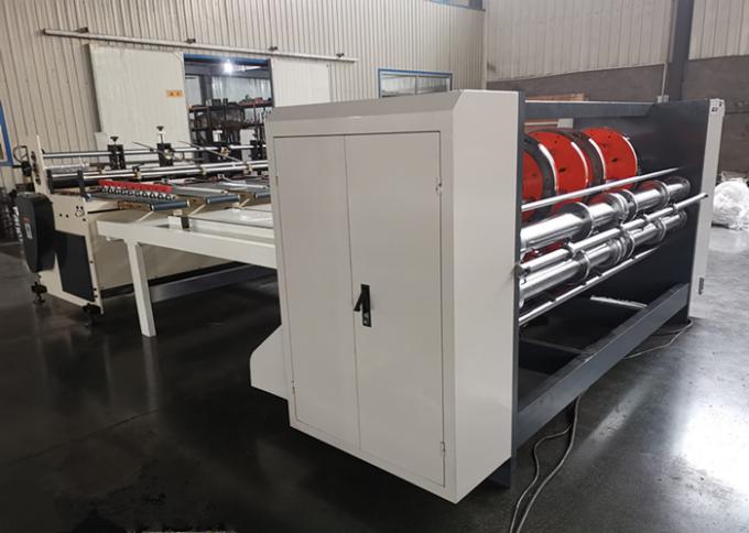 Corrugated Carton Flexo Slotter Machine / Creasing And Cutting Machine