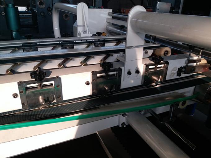 Automatic Carton Folding Gluing Machine / Corrugated Carton Making Machine