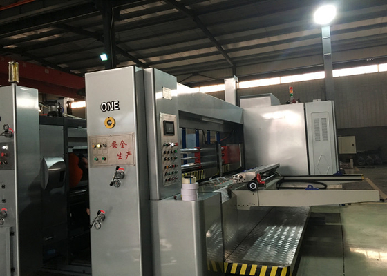 China Zhaoli Brand Automatic Corrugated Paperboard Flexo Printing Slotting Machine  / Carton Packing Machinery supplier