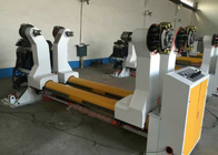 Hydraulic Power Corrugated Paper Roll Machine 0.6 - 0.8 Mpa Air Source Working Pressure