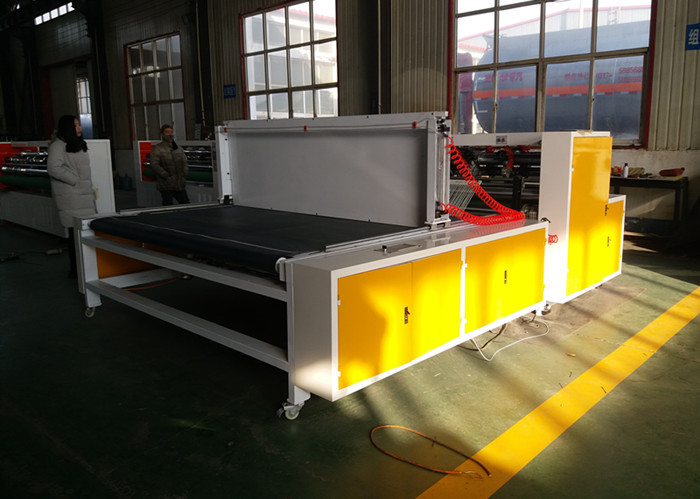 Durable Thin Blade Slitter Scorer / Corrugated Paperboard Machine With Stacker