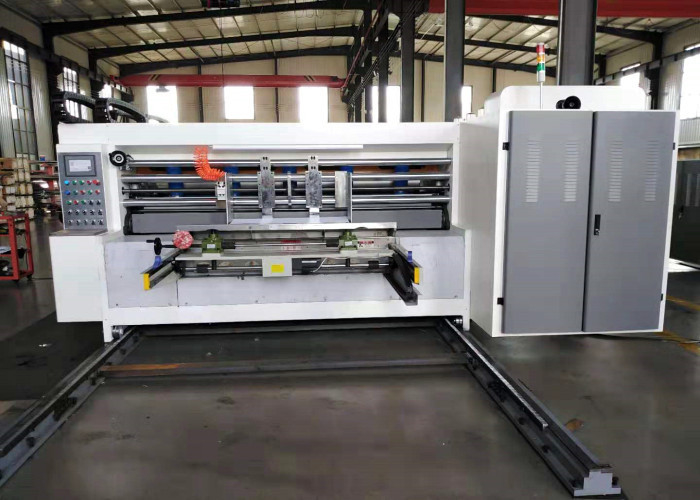 Automatic Corrugated Water Ink Flexo Printer Slotter Die Cutter For Carton Box