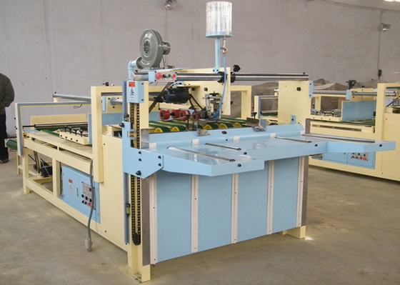 China High Sensitivity Carton Folder Gluer Machine / Carton Folding And Gluing Machine supplier