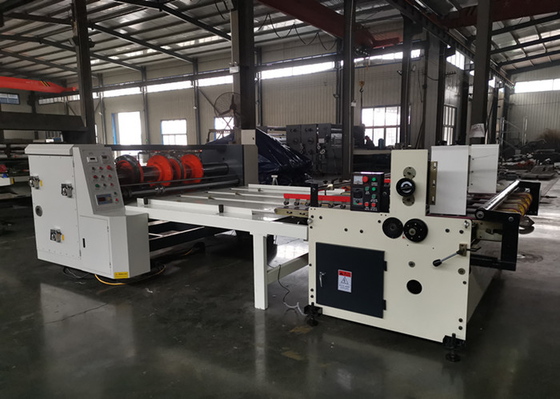 China Corrugated Carton Flexo Slotter Machine / Creasing And Cutting Machine supplier